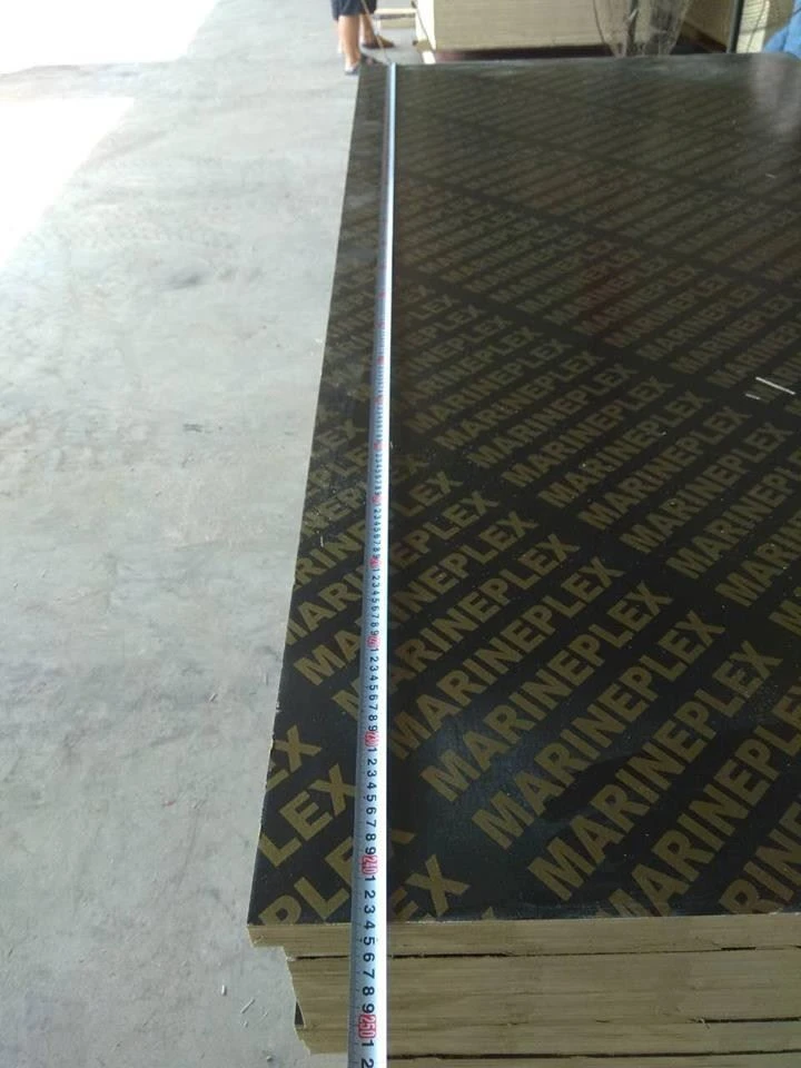 18mm Good Quality & Low Price Full Poplar Core Film Faced Plywood