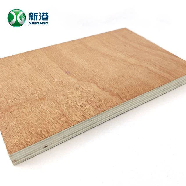 Commercial Plywood Packing Door Skin Decoration Furniture Okoume Well Sanding China Factory