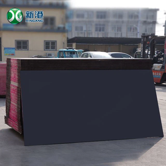 1220x2440mm کنکریٹ فارم ورک 18MM/20mm برچ پائن چنار اینٹی سلپ فلم فیسڈ پلائیووڈ