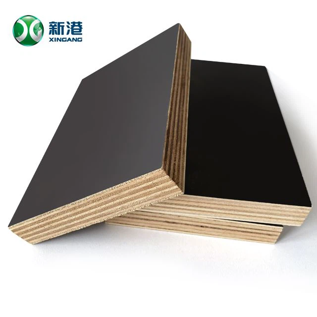 1220x2440mm Concrete Formwork 18MM/20mm Birch Pine Poplar Anti-slip Film Faced Plywood