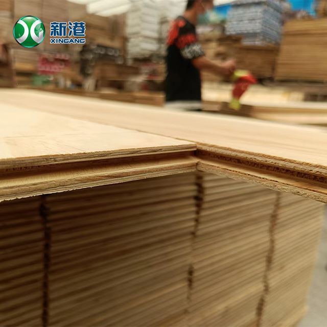 T&G Board 4x8 Cost-effective Pine Grooved Plywood Manufacturer in China For Decoration