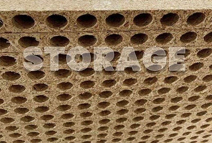 Hollow Chipboard Tubular Chipboard