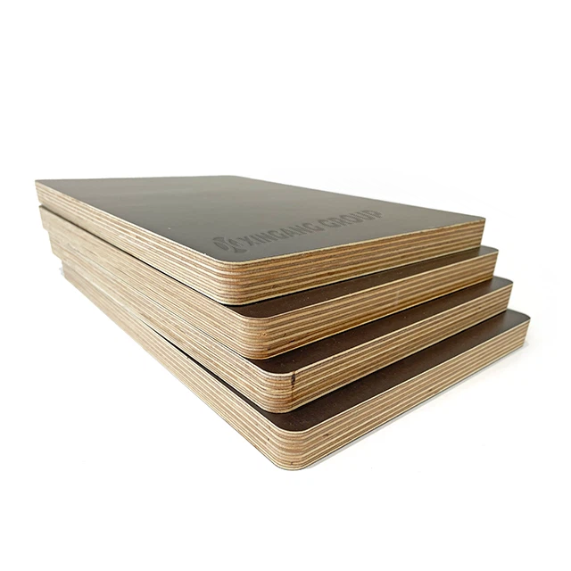 Marine Plywood Black Film Faced Plywood With Hardwood Core For Construction15mm 18mm 20mm